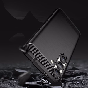 Carbon Suojakuori Samsung Galaxy A05S:lle musta