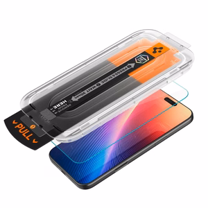 Spigen karkaistu lasi Glas.Tr Ez Fit Pro iPhone 16 Pro Max / 17 Pro Max läpinäkyvä