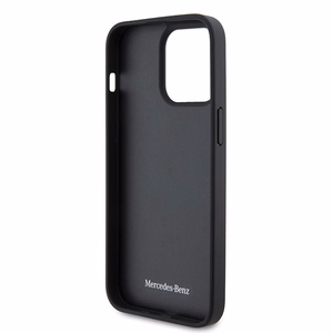 Mercedes MEHCP15LARMRE iPhone 15 Pro 6.1" punainen/punainen kovakotelo Leather Urban Bengale