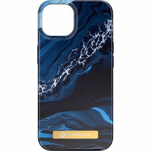 Suojakuori iPhone 14 PLUS:lle Forcell F-Protect Mirage yhteensopiva MagSafe ocean marble