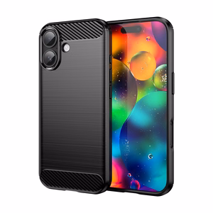 Carbon Suojakuori iPhone 17:lle - Musta