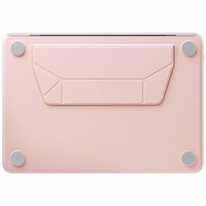 Uniq Lyden Versa suojakuori mallille MacBook Neo – väri: vaaleanpunainen