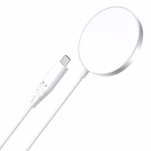 Magneettinen langaton laturi CHOETECH, 15W, iPhone 14, valkoinen