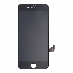 iPhone 8 / SE 2020 / SE 2022 -näyttö kosketuslasilla, musta, Premium ESR+Full View, 380-450 cd/m²