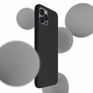3mk Silicone Case iPhone 11 Pro Max:lle - musta