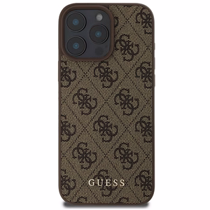 Guess 4G Classic Suojakuori iPhone 16 Pro Max:lle - Ruskea