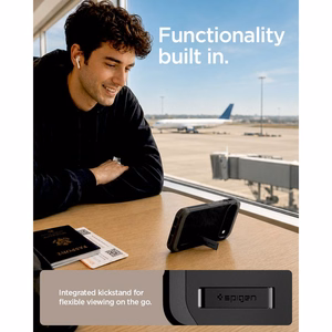 Spigen Tough Armor Mag MagSafe -suojakuori Google Pixel 11 Pro XL -mallille, musta