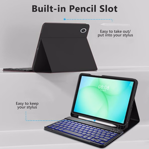 Tech-Protect SC Pen Suojakuori Samsung Galaxy Tab A9+ / A11+ Plus 11.0 X210 / X215 / X216 / X230 / X235 / X236:lle - Musta