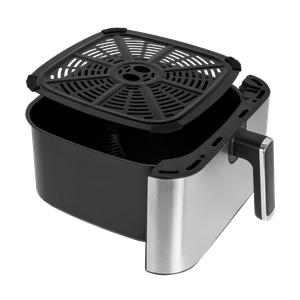 TEESA DIGITAL AIR FRYER XXL -kiertoilmakypsennin, 8 l, 1700 W, suuri kulho, ohjelmat, lämpimänäpito