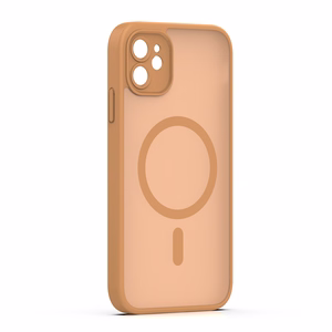 Mag Matt Suojakuori iPhone 11:lle ruskea kameransuoja