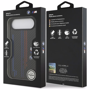 BMW M Kevlar Lines & Logo MagSafe Case for iPhone Air - Black