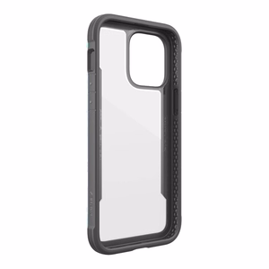 X-Doria Raptic Shield suojakuori iPhone 14 Pro Max -laitteelle, alumiininen, pudotustestattu 3 m korkeudelta, helmiäishohtoinen