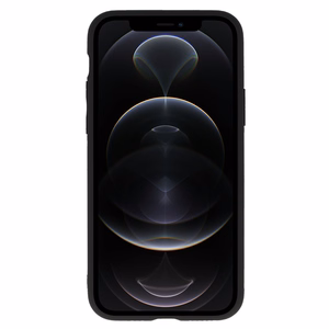 TEL PROTECT Nahkainen Carbon Suojakuori iPhone 11 Pro:lle musta
