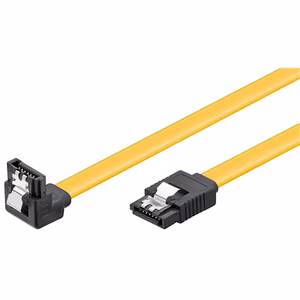 Goobay PC data cable, 6 Gbps, 90° clip 95020