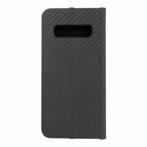 Flip-suojakuori Samsung S10 Plus:lle Luna Book Carbon musta