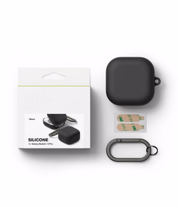 Ringke Silicone Case for Samsung Galaxy Buds 4 / 4 Pro - Black