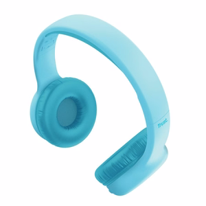 Trust Nouna langalliset ja langattomat sankakuulokkeet puheluille/musiikille USB Type-C Bluetooth sininen