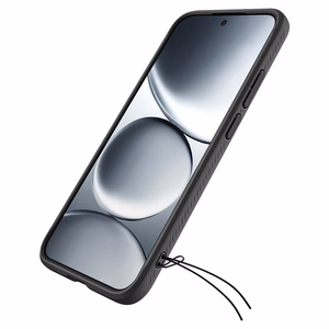 Spigen Rugged Armor suojakuori laitteelle Xiaomi Redmi Note 15 Pro 5G, musta