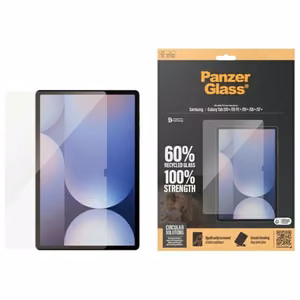 PanzerGlass Ultra-Wide Fit karkaistu suojalasi Samsung Galaxy Tab S7+ / S8+ / S9+ / S9 FE+ / S10+
