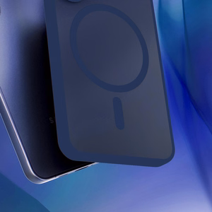 3mk Smoke MagCase - suojakuori iPhone 17 Pro:lle - sininen-läpikuultava