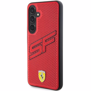 Ferrari Big SF perforoitu suojakuori Samsung Galaxy S24+:lle - punainen
