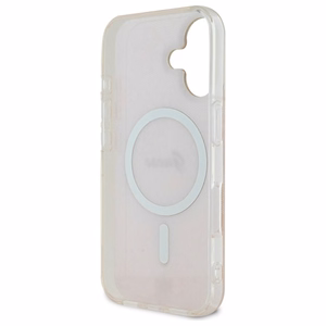 Guess IML 4G MagSafe Suojakuori iPhone 16 Plus:lle - vaaleanpunainen