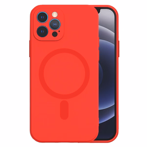 TEL PROTECT MagSilicone Case for Iphone 15 Red