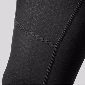 Rockbros YDCK012-1 Long Fleece Bib Tights with Pad Size XXL - Black