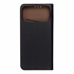 Flip-suojakuori iPhone 17 PRO MAX:lle Smart Pro Book nahkainen musta