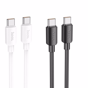 Hoco USB-C - USB-C -kaapeli PD 6A 100W 1 m X96 musta