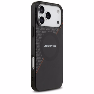 Mercedes AMG IML Double Layer Rhombs MagSafe Case for iPhone 18 Pro Max / 17 Pro Max - Black and Red
