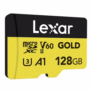 Lexar GOLD microSDXC -muistikortti, 128 GB