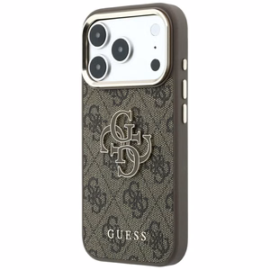 Kotelo mallille IPHONE 18 Pro Max/17 Pro Max (Big Resin Logo 4G) (väri: ruskea)