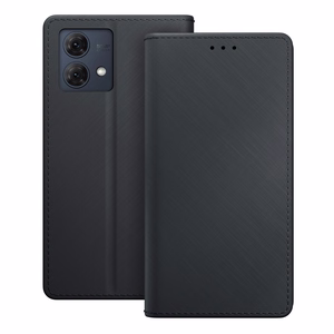 3mk Wallet Case for Motorola Moto G84 5G - Black