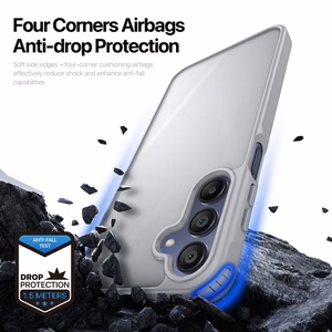 DUX DUCIS suojakuori YIND Samsung A17 5G:lle harmaa