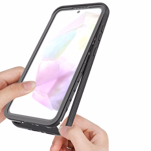Tech-Protect Defense Suojakuori Samsung Galaxy A36 / A56 5G:lle - Musta