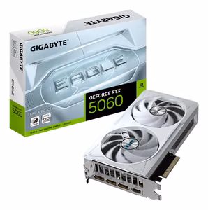 Näytönohjain Gigabyte NVIDIA GeForce RTX 5060 Eagle OC Ice 8GB GDDR7 PCIe 5.0