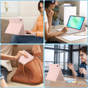 Tech-Protect SC Pen Suojakuori Samsung Galaxy Tab A9+ / A11+ Plus 11.0 X210 / X215 / X216 / X230 / X235 / X236:lle - Vaaleanpunainen