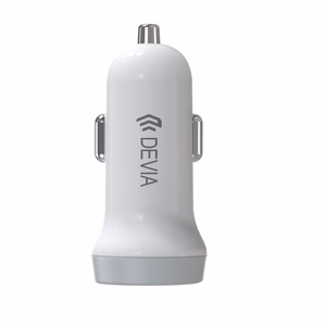 Devia autolaturi Smart 2x USB 3,1A valkoinen