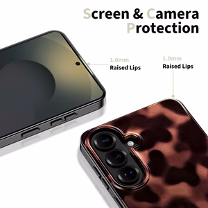 Tech-Protect Lamano MagSafe Suojakuori Samsung Galaxy S26:lle ruskea ja musta