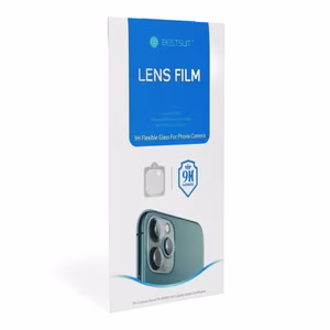Bestsuit Flexible Hybrid Glass for Apple iPhone 15 Pro / 15 Pro Max camera lenses