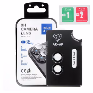 Kameran linssin suoja BLUE STAR Easy Install SAMSUNG FLIP 7 musta