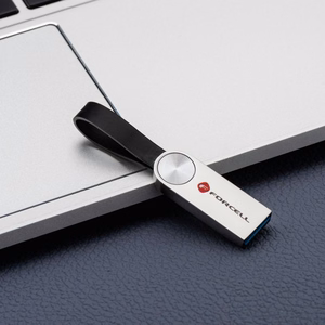 FORCELL F-DATA USB-muistitikku Metal 32GB USB3.2 Gen 1 (USB A) hopea