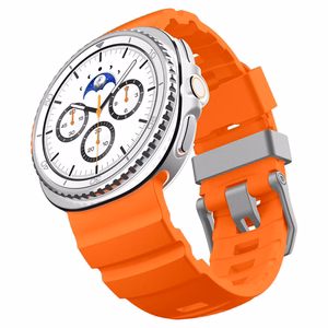 Spigen WBS2 Ranneke Samsung Galaxy Watch 8 / Classic (40 / 44 / 46 mm) Oranssi
