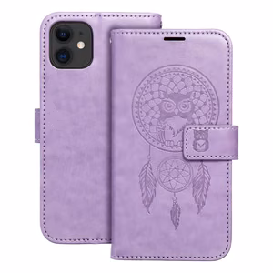 MEZZO Kirjasuojakuori iPhone 11:lle dreamcatcher violetti