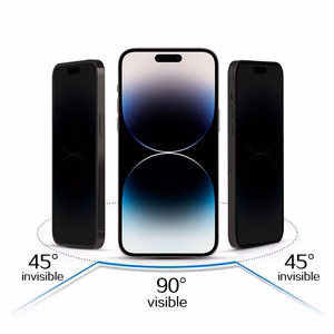 Tempered Glass Privacy Glass for SAMSUNG GALAXY S23 PLUS BLACK