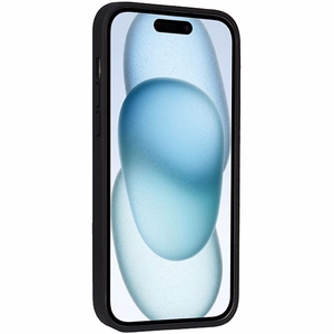 Audi Tekonahkainen Suojakuori MagSafella iPhone 15 / 14 / 13:lle - musta