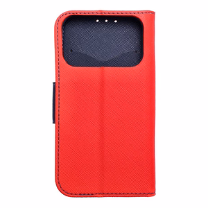 Läppäsuojakuori iPhone 17 PRO:lle Fancy Book punainen / laivastonsininen
