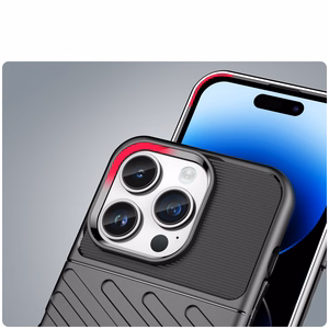 Thunder Case iPhone 14 Pro panssaroitu kotelo musta