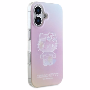 Hello Kitty IML 50th Anniversary Magsafe iPhone 16:lle Suojakuori - Vaaleanpunainen